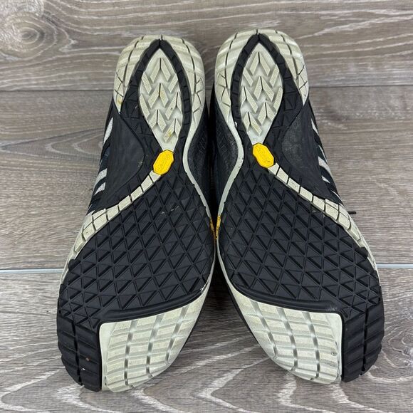 Merrell Trail Glove 4 Women’s Sz 10 Black Blue Gray Vibram Trail Running Sneaker - Picture 7 of 13